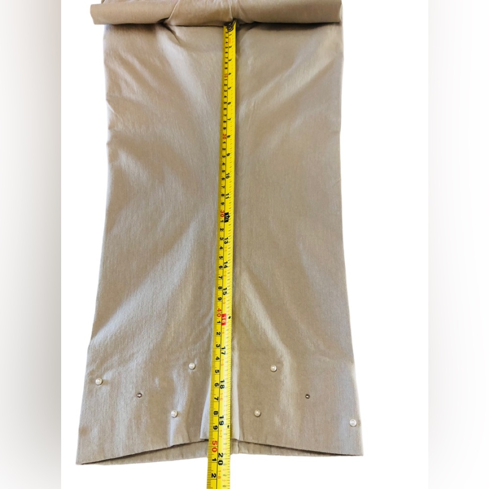 Sz 14 Pearl Trimmed Crop Pants - Picture 8 of 8